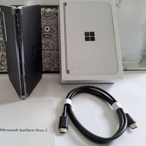 BRAND NEW MICROSOFT DUO 2 8GB /128GB 5G UNLOCKED FOR ALL CARRIERS - $1,100